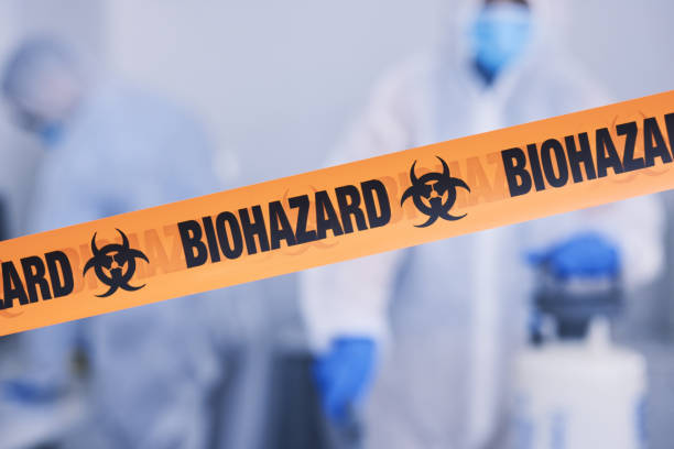 Professional Biohazard technician working in Stow, OH